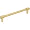 Jeffrey Alexander 160 mm Center-to-Center Brushed Gold Hayworth Cabinet Bar Pull 885-160BG - alternate 1
